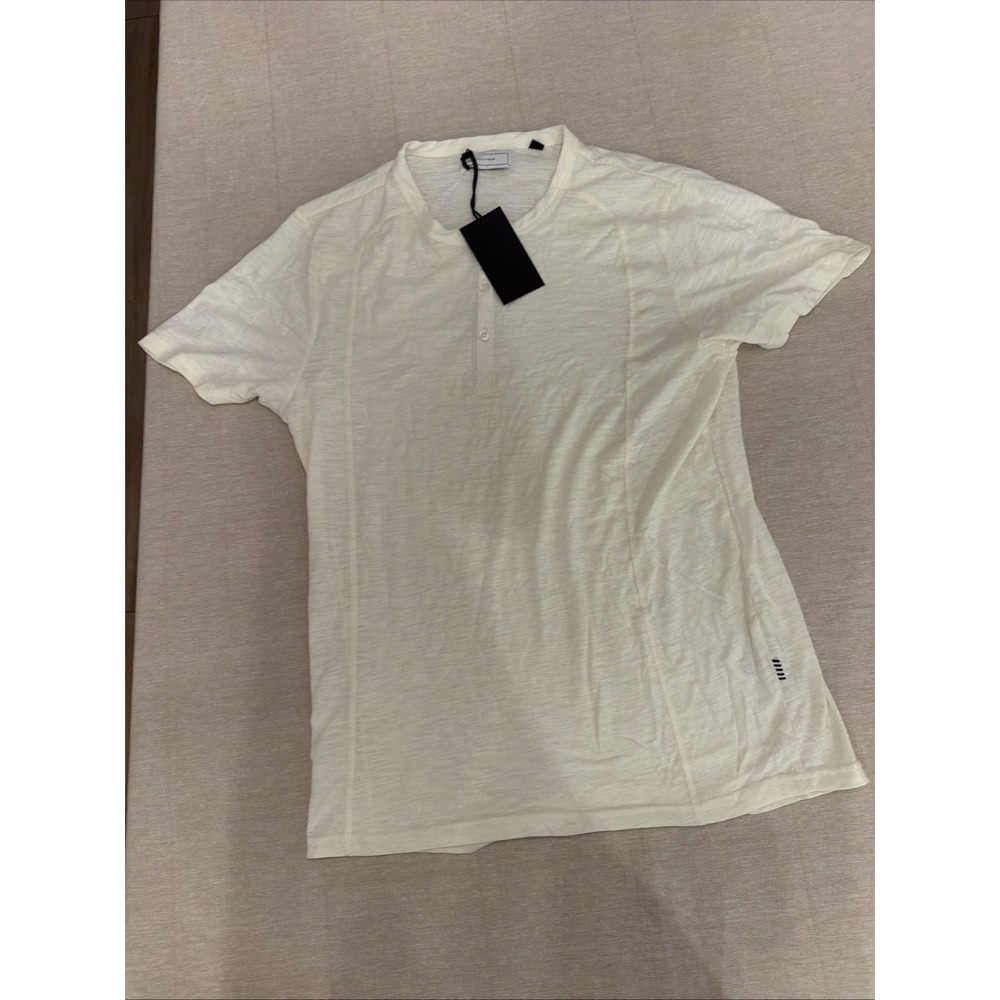 NWT‎ Five Four Cream T-Shirt Medium Cotton Polyester Blend